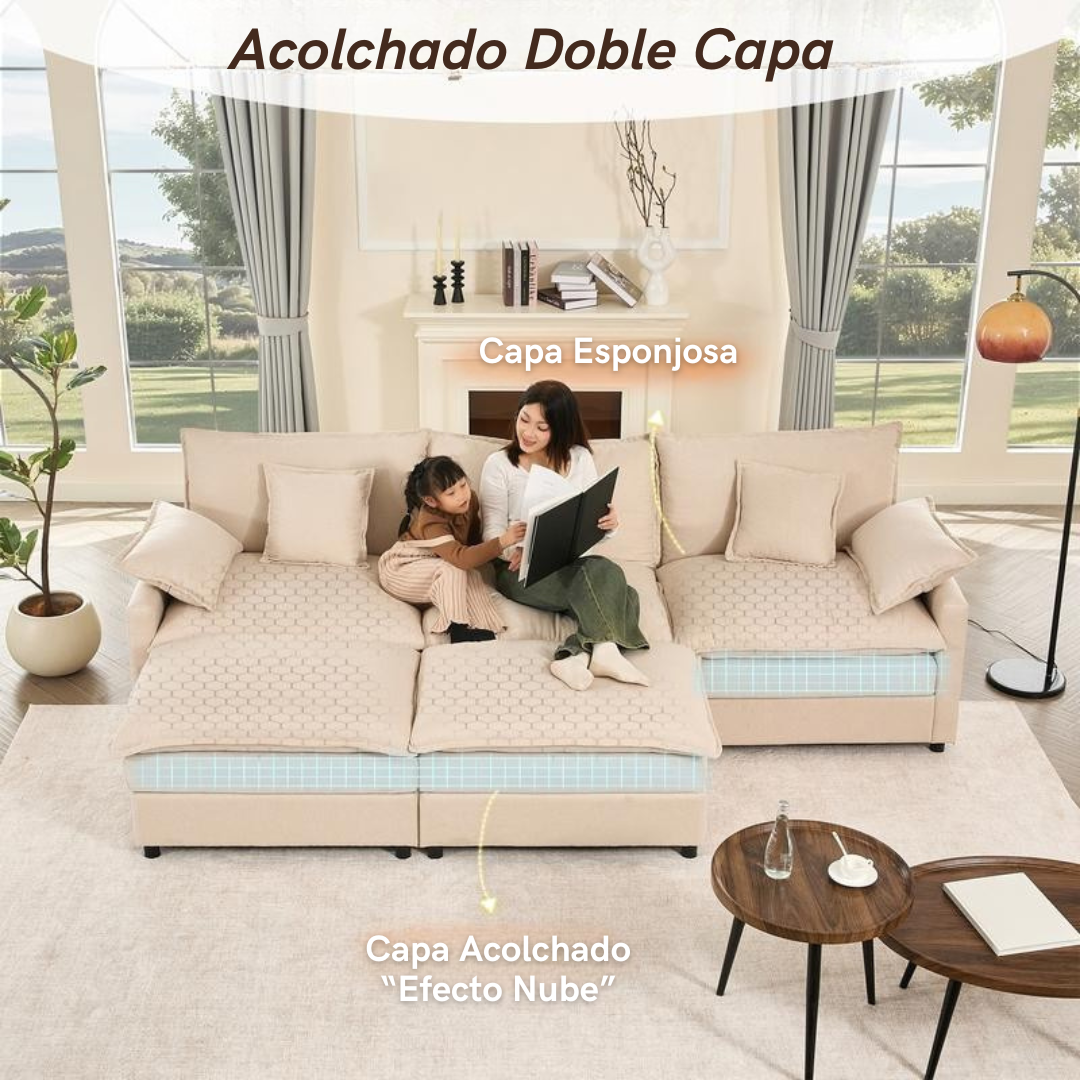 NestForm | Sofa modular (incluye 3 piezas completas)